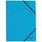 Leitz Recycle A4 Elasticated Folder, Blue, Pack of 10