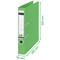 Leitz Recycle A4 Lever Arch File, 50mm Spine, Green, Pack of 10