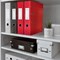 Leitz Wow A4 Lever Arch File, 80mm Spine, Red, Pack of 10