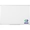 Bi-Office Earth Maya Magnetic Whiteboard, Lacquered Steel Surface, Aluminium Frame, 900x600mm