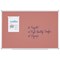 Bi-Office Ayda Magnetic Terracotta Board, 900 x 600mm, Lacquered Steel Surface, Aluminium Frame