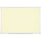 Bi-Office Ayda Magnetic Vanilla Board, 900 x 600mm, Lacquered Steel Surface, Aluminium Frame