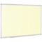 Bi-Office Ayda Magnetic Vanilla Board, 900 x 600mm, Lacquered Steel Surface, Aluminium Frame