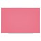 Bi-Office Ayda Magnetic Fuchsia Board, 900 x 600mm, Lacquered Steel Surface, Aluminium Frame