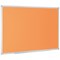 Bi-Office Ayda Magnetic Tangerine Board, 1200 x 900mm, Lacquered Steel Surface, Aluminium Frame
