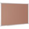 Bi-Office Ayda Magnetic Chestnut Board, 1200 x 900mm, Lacquered Steel Surface, Aluminium Frame