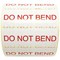Do Not Bend Thermal Transfer Labels 101mm x 36mm 1000 Per Roll MA07626