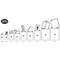 Jiffy AirKraft Postal Bag, Assorted Sizes, Pack of 50