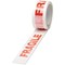 Polypropylene Tape Printed Fragile 50mmx66m White Red (Pack of 6) PPP-C Polypropylene Tape Printed Fragile 50mmx66m White Red (Pack of 6) PPP-C