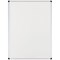 Bi-Office Earth Kyoto Double-Sided Magnetic Drywipe Easel Panel, 750x1050mm, Aluminium Frame