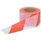 Flexocare Polythene Barrier Tape 72mmx500m Red/White