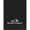 Magic Whiteboard Wirebound Hard Cover Reusable Notebook, A5, Plain, 40 Pages, Black