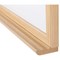 Bi-Office Earth Prime Drywipe Whiteboard, Oak Effect 32mm Frame, 900x600mm