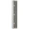 Three Compartment Locker, 300x300x1800mm, Dark Grey Door