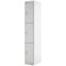 Three Compartment Locker, 300x450x1800mm, Light Grey Door