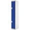 Two Compartment Express Standard Locker, 300x450x1800mm, Blue Door