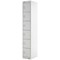 Six Compartment Express Standard Locker, 300x450x1800mm, Light Grey Door