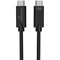 MediaRange USB 3.1 Type C Charge and Sync Cable, 1.2m, Black