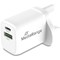 MediaRange Fast Charging Adapter for Mobile Devices, 30W UK Plug, White