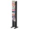 Fast Paper Black A4 10 Compartment Display with stand base (Slim design) 278.01