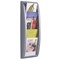 Fast Paper Quick Fit System Wall Display 5xA5 Silver 4063.35
