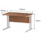 Impulse 1200mm Rectangular Desk, White Cantilever Leg, Beech Impulse 1200mm Rectangular Desk, White Cantilever Leg, Beech