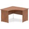 Impulse 1200mm Corner Desk, Panel End Leg, Walnut
