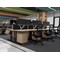 Impulse 1600mm Rectangular Desk, Black Cantilever Leg, Maple