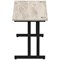 Impulse 1600mm Slim Rectangular Desk, Black Cantilever Leg, Grey Oak