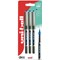 Uni-Ball Eye UB-157 Rollerball Pen Fine Blue (Pack of 3)