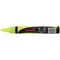Uni-Ball UniChalk PWE5M Glass Marker Bullet Tip Fluorescent Yellow (Pack of 6)