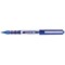 Uni-Ball Eye UB150 Rollerball Pen, Micro, 0.5mm Tip, 0.2mm Line, Blue, Pack of 12