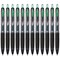 Uni-Ball Signo 207 Rollerball Gel Pen Green (Pack of 12)