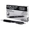 Uni-Ball SigNo 207 Gel Rollerball Pen, Retractable, Fine, 0.7mm Tip, 0.5mm Line, Black, Pack of 12