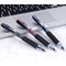 Uni-Ball SigNo 207 Gel Rollerball Pen, Retractable, Fine, 0.7mm Tip, 0.5mm Line, Black, Pack of 12