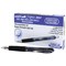Uni-Ball SigNo 207 Gel Rollerball Pen, Retractable, Fine, 0.7mm Tip, 0.5mm Line, Blue, Pack of 12