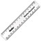 Maped Shatterproof Rulers 15cm Clear (Pack of 50)