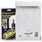 Mail Lite + Bubble Lined Postal Bag, Size D/1 180x260mm, Peel & Seal, White, Pack of 100 Mail Lite + Bubble Lined Postal Bag, Size D/1 180x260mm, Peel & Seal, White, Pack of 100