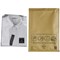Mail Lite Bubble Postal Bag, Size J/6 300x440mm, Gold, Pack of 50