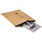 Mail Lite Padded Postal Bag, Size D/1, 181x273mm, Brown, Pack of 100