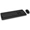 Microsoft 3050 Keyboard and Mouse Set, Wireless, Black