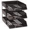 Avery Basics Letter Tray, Black