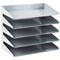 Avery 5-Tier Steel Letter Rack, Grey Avery 5-Tier Steel Letter Rack, Grey