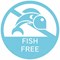MyCafe Food Label Fish Free 25mm Removable Pack of 1000 MYC10622