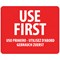 MyCafe Food Label Use First 25x25mm Removable Pack of 1000 MYC10626