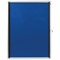 Nobo Premium Plus Felt Lockable Notice Board, 9xA4, W708xH969xD43mm, Blue