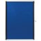 Nobo Premium Plus Felt Lockable Notice Board, 9xA4, W708xH969xD43mm, Blue