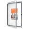 Nobo Premium Plus Outdoor Magnetic Lockable Notice Board, 4xA4, W494xH667xD45mm