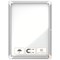 Nobo Premium Plus Outdoor Magnetic Lockable Notice Board, 4xA4, W494xH667xD45mm