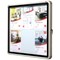 Nobo Premium Plus Outdoor Magnetic Lockable Notice Board, 6xA4, W708xH667xD43mm